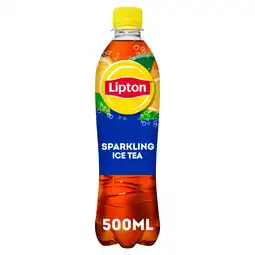 PLUS Lipton Ice tea sparkling aanbieding