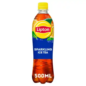 PLUS Lipton Ice tea sparkling aanbieding
