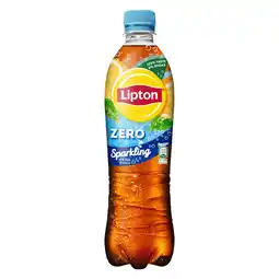 PLUS Lipton Ice tea sparkling zero aanbieding