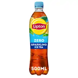 PLUS Lipton Ice tea sparkling zero aanbieding