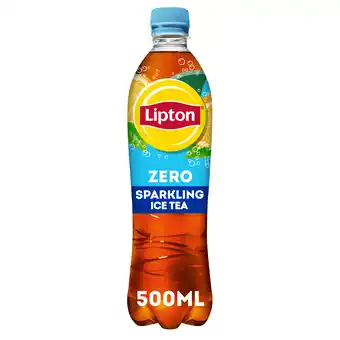 PLUS Lipton Ice tea sparkling zero aanbieding