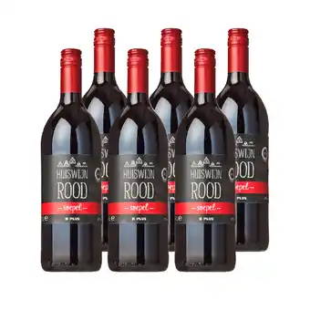 PLUS PLUS Huiswijn Roodfruitig soepel aanbieding