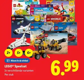 Lidl LEGO Speelset aanbieding