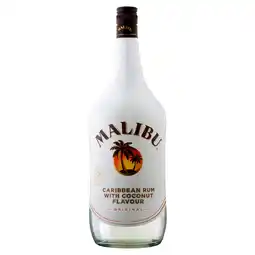 PLUS Malibu White rum aanbieding