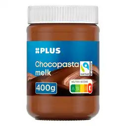PLUS PLUS Chocopasta melk Fairtrade aanbieding