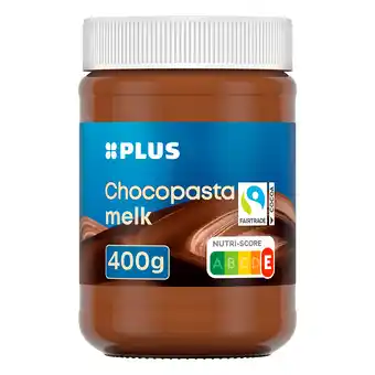 PLUS PLUS Chocopasta melk Fairtrade aanbieding