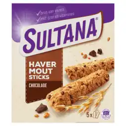 PLUS Verkade Sultana havermout sticks chocolade aanbieding