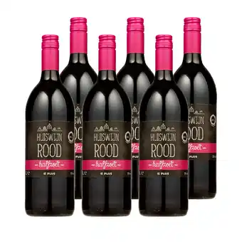 PLUS PLUS Huiswijn Rood halfzoet aanbieding