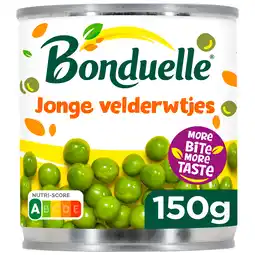 PLUS Bonduelle Jonge velderwtjes aanbieding