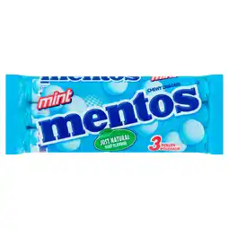 PLUS Mentos Mint 3-pack aanbieding