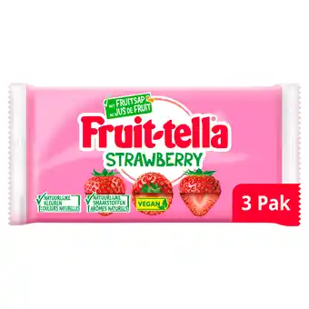 PLUS Fruittella Strawberry 3p aanbieding