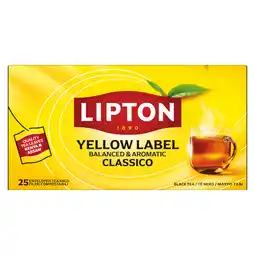 PLUS Lipton Thee Yellow Label aanbieding