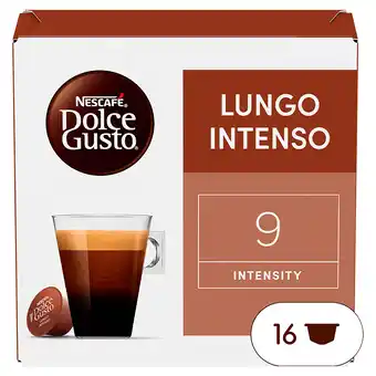 PLUS Nescafe Dolce Gusto koffiecups lungo intenso aanbieding