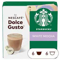 PLUS Starbucks by Nescafé Dolce Gusto white choc aanbieding