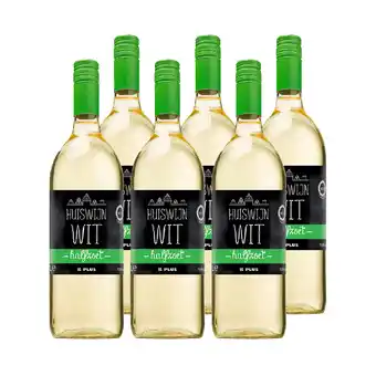 PLUS PLUS Huiswijn Wit halfzoet aanbieding