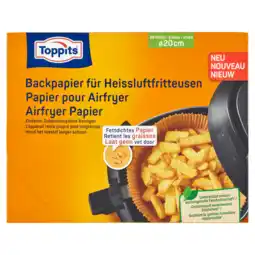 PLUS Toppits Bakvellen Airfryer 20cm aanbieding