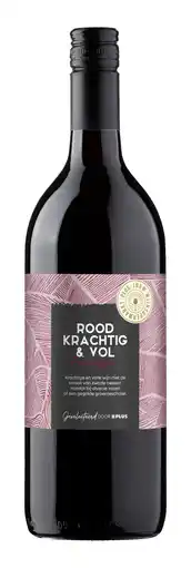PLUS PLUS Huiswijn Rood krachtig en vol aanbieding