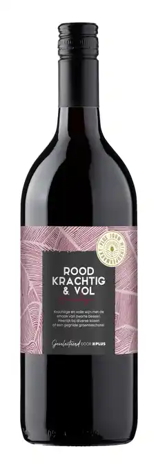 PLUS PLUS Huiswijn Rood krachtig en vol aanbieding