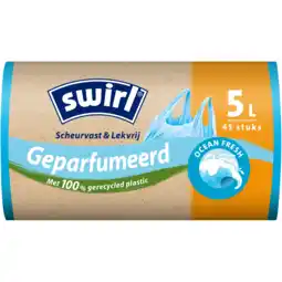 PLUS Swirl Pedaalemmerzak Ocean Handvat 5L aanbieding