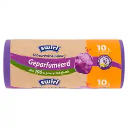 PLUS Swirl Pedaalemmerzak Van-Lav Trekband 10L aanbieding