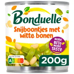 PLUS Bonduelle Snijboontjes met witte bonen aanbieding