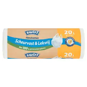 PLUS Swirl Scheurvast & Lekvrij Handvat 20L aanbieding