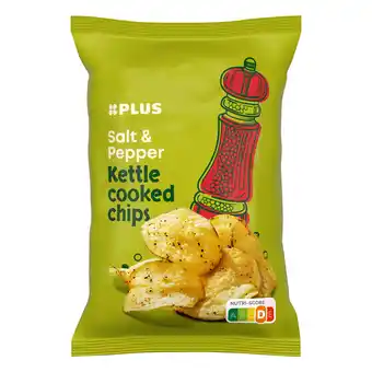 PLUS PLUS Kettle Cooked Black Pepper & Sea Salt aanbieding