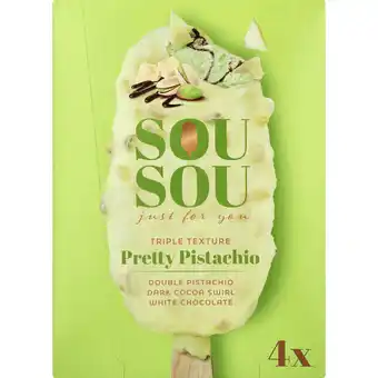 PLUS Sou Sou Pistache aanbieding