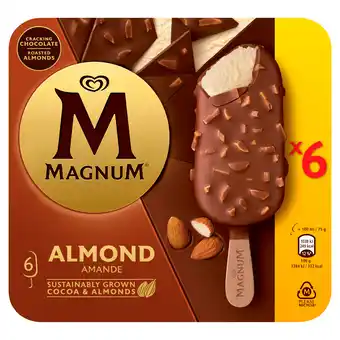 PLUS Magnum almond aanbieding