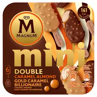 PLUS Magnum Mini Double Caramel Almond Billionaire aanbieding