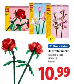 Lidl LEGO Botanicals aanbieding