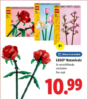 Lidl LEGO Botanicals aanbieding