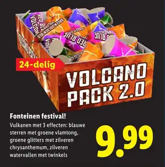 Lidl Fonteinen festival aanbieding