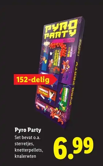 Lidl Pyro Party aanbieding