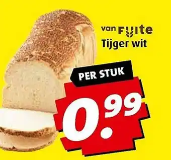 Boni van Fuite brood Tijger wit aanbieding