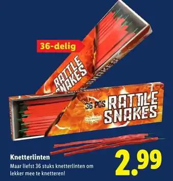 Lidl Knetterlinten aanbieding