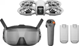 MediaMarkt DJI Neo Motion Fly More Combo met Goggles N3 & RC Motion 3 Drone Grijs aanbieding