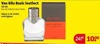 Kruidvat Van Gils Basic instinct aanbieding