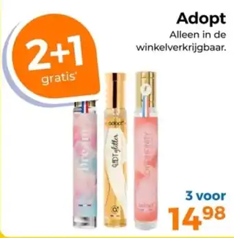Trekpleister Adopt aanbieding