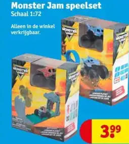 Kruidvat Monster Jam speelset aanbieding