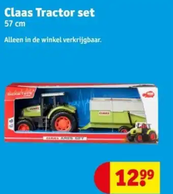 Kruidvat Claas Tractor set aanbieding