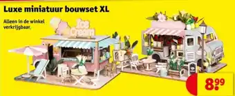 Kruidvat Luxe miniatuur bouwset XL aanbieding
