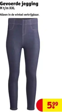 Kruidvat Gevoerde jegging aanbieding