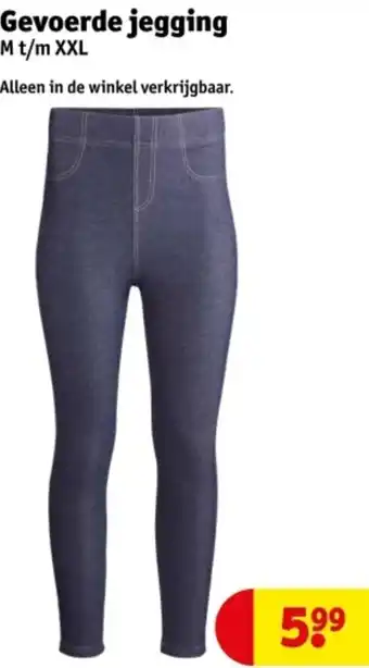 Kruidvat Gevoerde jegging aanbieding