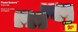 Kruidvat Puma boxers aanbieding
