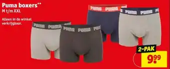 Kruidvat Puma boxers aanbieding