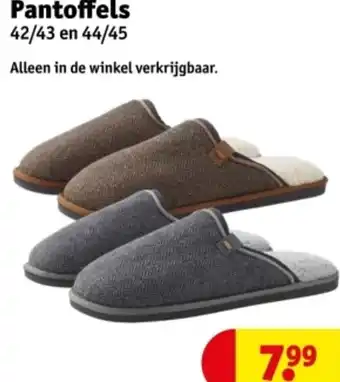 Kruidvat Pantoffels aanbieding