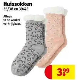 Kruidvat Huissokken aanbieding