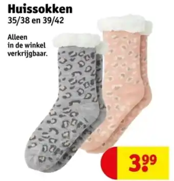 Kruidvat Huissokken aanbieding