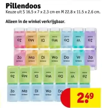 Kruidvat Pillendoos aanbieding